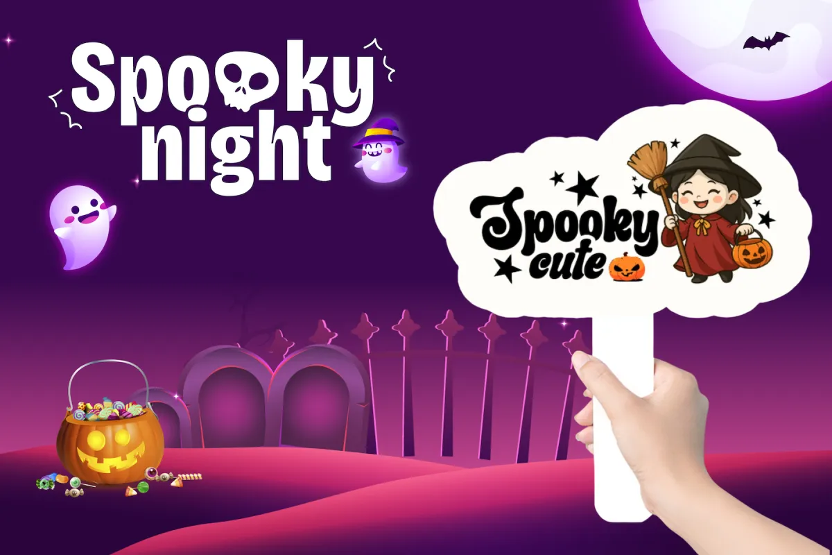 Top mẫu Hashtag cầm tay Halloween độc đáo, hài hước, bắt trend cực mạnh